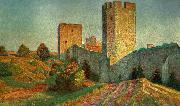anders trulson visby ringmur oil painting reproduction